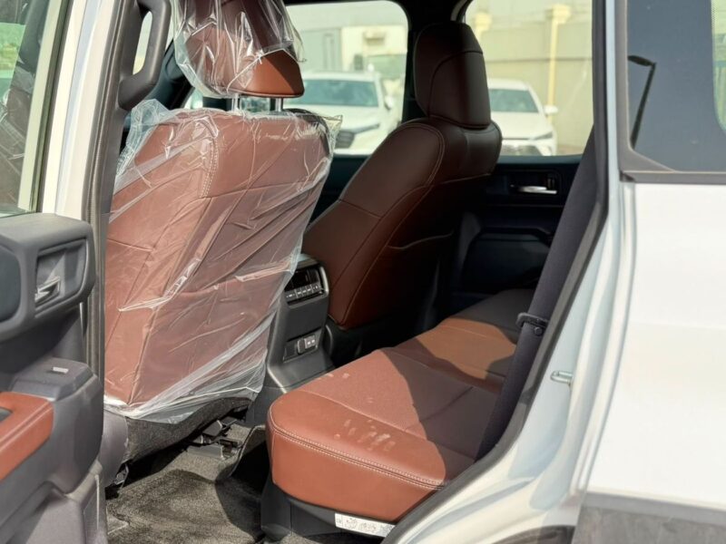 2026 Toyota Prado TXR 2.4 Litres 4 Cylinders Petrol Engine White Brown SUV GCC Specs