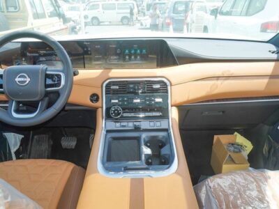 2026 Nissan Patrol LE PLATINUM CITY 3.5-liter Twin-Turbocharged V6 White Tan SUV GCC Specs