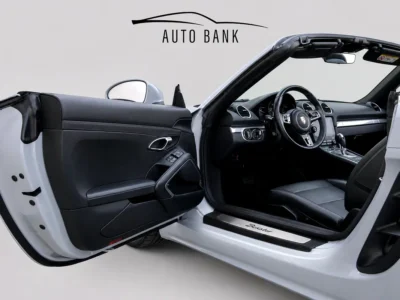 2024 Porsche 718 Boxster 4 Cylinders Petrol Engine Grey Black Soft Top Convertible GCC Specs