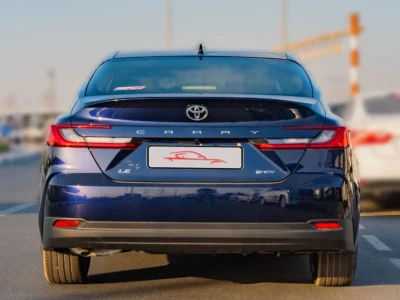 2026 Toyota Camry LE 2.5L Inline-4 Hybrid with Atkinson Cycle Blue Beige Sedan GCC Specs