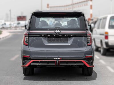 2026 Nissan Patrol Nismo 3.5 Litres Twin‑Turbocharged V6 Petrol Engine Grey Red SUV GCC