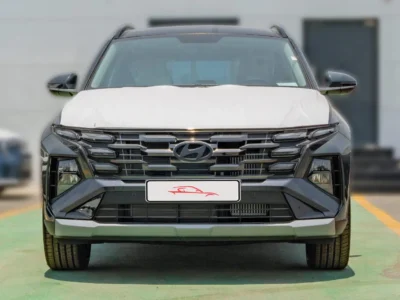 2025 Hyundai Tucson 1.6 L G1.6 T‑GDi turbocharged inline‑4 Green Beige SUV GCC Specs