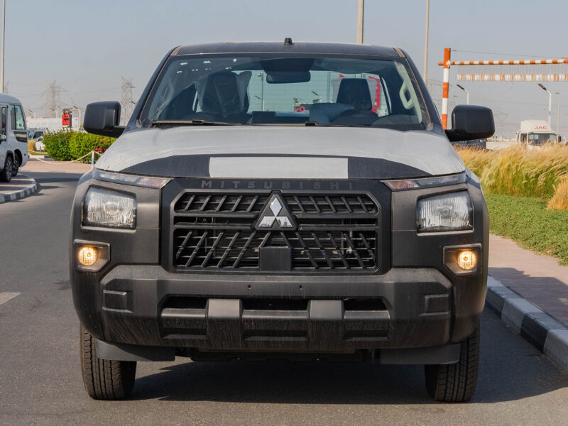 2025 Mitsubishi L200 GL 2.4-liter 4-cylinder Petrol Engine Grey Black Pickup Truck GCC MT