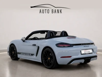 2024 Porsche 718 Boxster 4 Cylinders Petrol Engine Grey Black Soft Top Convertible GCC Specs