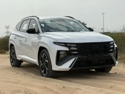 2025 Hyundai Tucson N LINE 1.5L TURBO 4 Cylinders Petrol Engine White Black SUV FULL OPTION