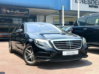 2015 Mercedes-Benz S-Class S 400 6 Cylinders Petrol Engine Black Beige Sedan GCC Specs