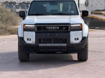 2026 Toyota Prado TXR 2.4 Litres 4 Cylinders Petrol Engine White Brown SUV GCC Specs