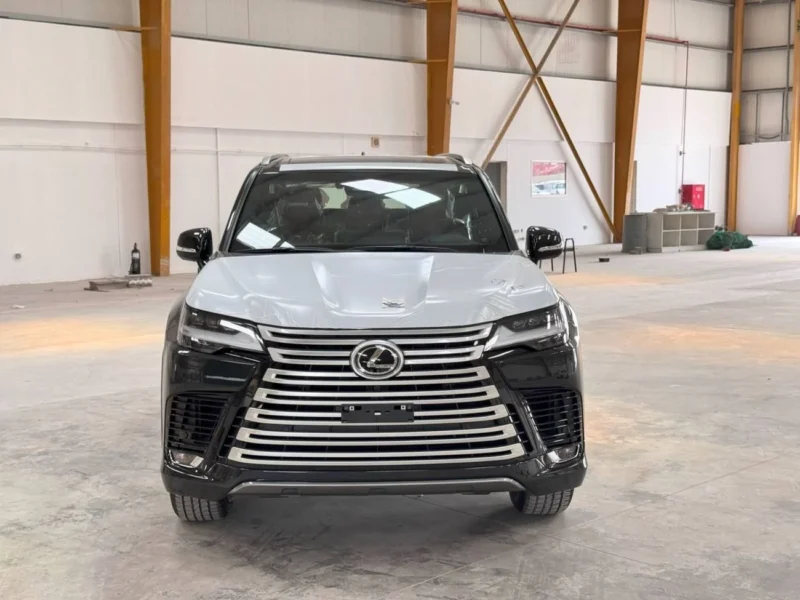 2025 LEXUS LX500D 3.3-liter Twin-Turbo Diesel V6 Engine Black Red SUV GCC Specs Automatic