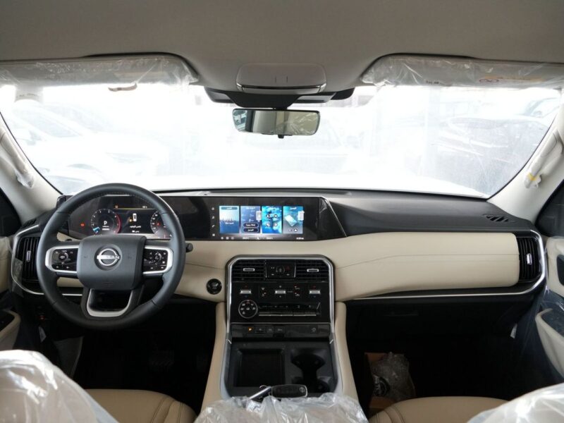 2026 NISSAN PATROL LE T2 3.5 Litres V6 Petrol Engine White Beige SUV Automatic