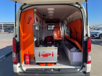 2026 Toyota Hiace GL TOYOTA AMBULANCE 3.5L 6 Cylinders Engine White Blue Van GCC