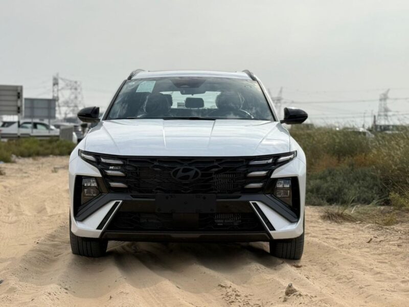 2025 Hyundai Tucson N LINE 1.5L TURBO 4 Cylinders Petrol Engine White Black SUV FULL OPTION