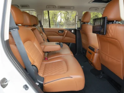 2024 Infiniti QX80 Sensory 5.3 Litres 8 Cylinders Petrol Engine White Brown SUV GCC Specs