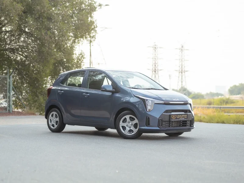 2024 Kia Picanto LX 1.2 Litres 4 Cylinders Petrol Engine Blue Grey Hatchback GCC Specs