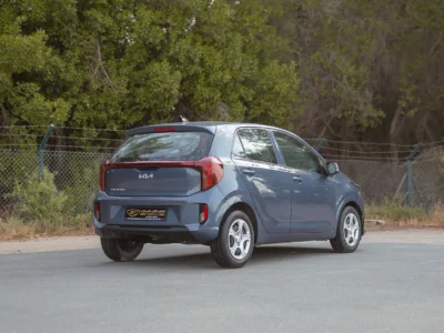 2024 Kia Picanto LX 1.2 Litres 4 Cylinders Petrol Engine Blue Grey Hatchback GCC Specs