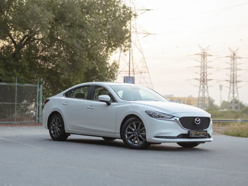 2025 Mazda 6 Pure 2.5 Litres 4 Cylinders Petrol Engine White Beige Sedan GCC Specs
