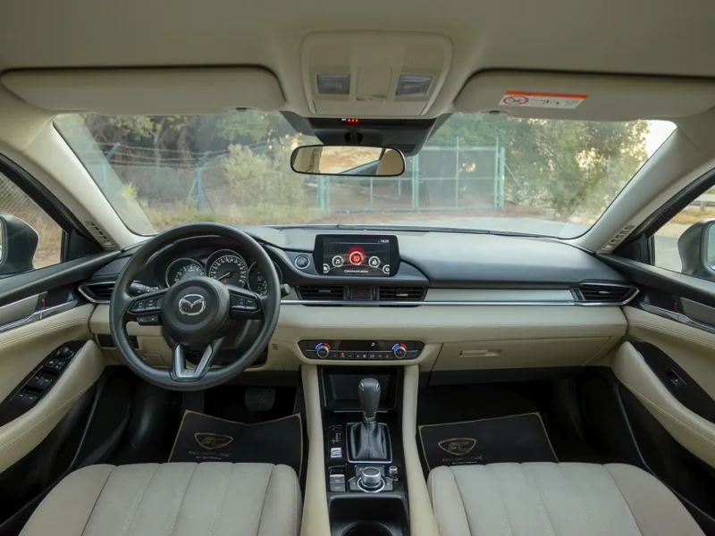 2025 Mazda 6 Pure 2.5 Litres 4 Cylinders Petrol Engine White Beige Sedan GCC Specs