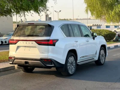 2026 Lexus LX600 Signature 3.5L 6 Cylinders Petrol Engine White Red SUV GCC Specs FULL OPTION