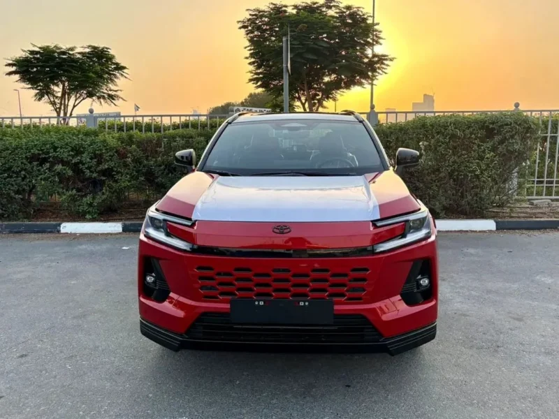 2026 Toyota RAV 4 VXR 2.5-liter 4-cylinder Hybrid Engine Red Black SUV GCC Specs Automatic