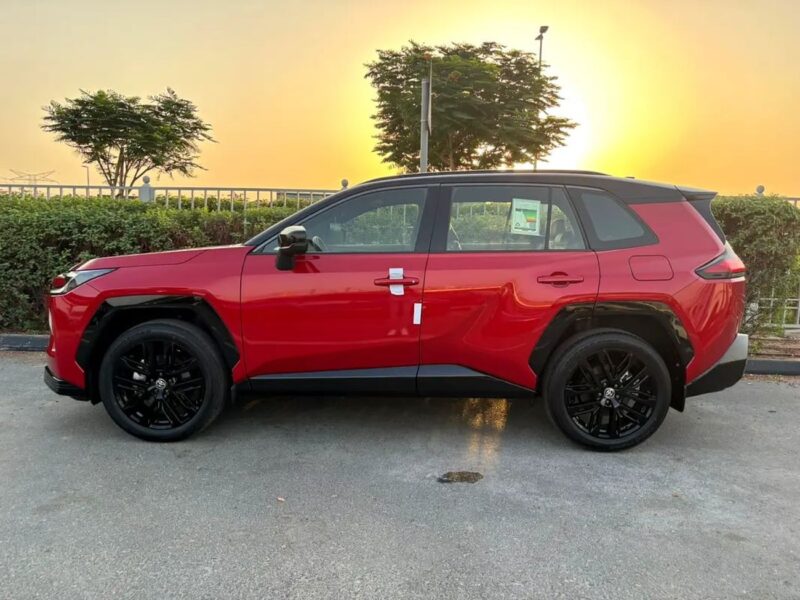 2026 Toyota RAV 4 VXR 2.5-liter 4-cylinder Hybrid Engine Red Black SUV GCC Specs Automatic