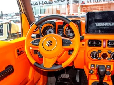 2025 Suzuki Jimny GLX 5-Door 1.5L 4 Cylinders Petrol Engine Beige Orange SUV GCC Specs