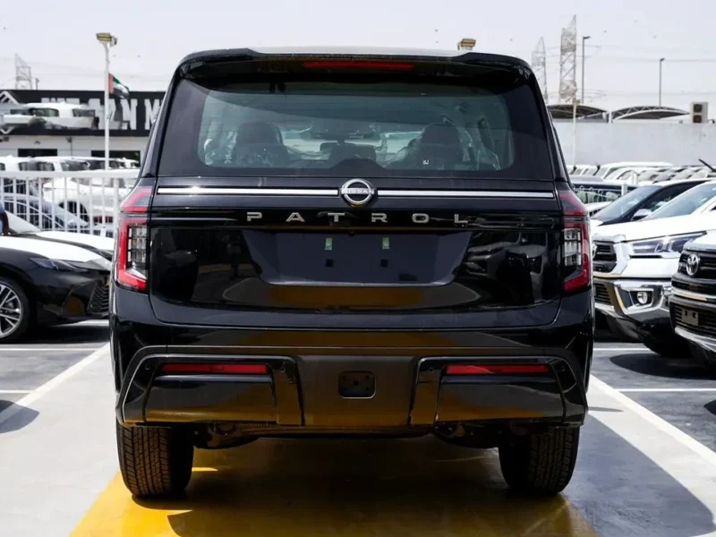 2026 Nissan Patrol XE 3.8 Litres V6 Petrol Engine Black SUV GCC Specs Automatic