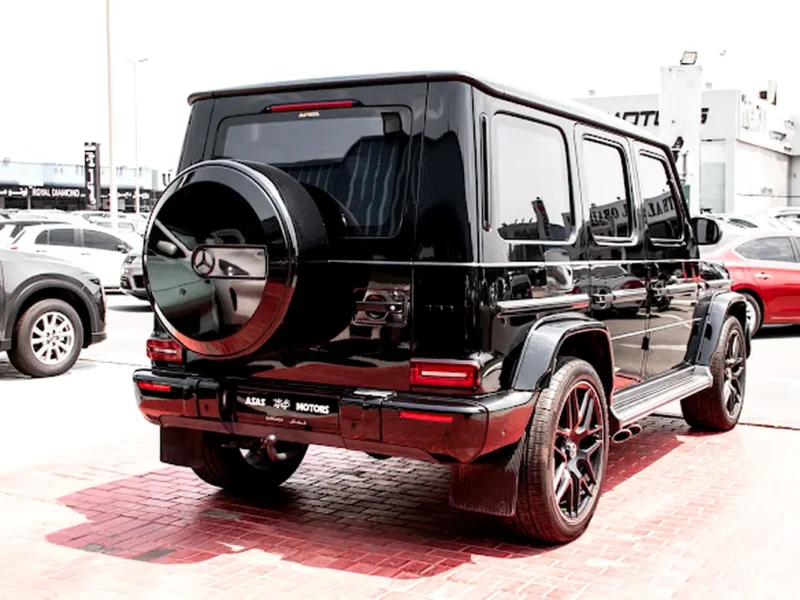 2021 Mercedes-Benz G-Class G 63 AMG 4.0L V8 Biturbo Petrol Engine Black Red SUV GCC Specs