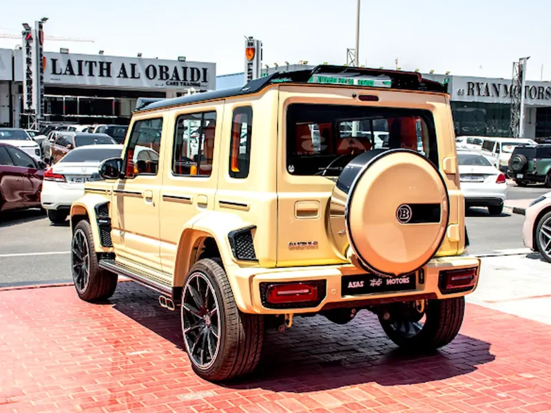 2025 Suzuki Jimny GLX 5-Door 1.5L 4 Cylinders Petrol Engine Beige Orange SUV GCC Specs