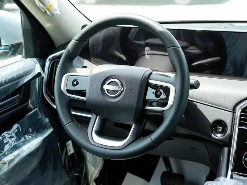 2026 Nissan Patrol LE T1 3.8 Litres V6 Petrol Engine Silver Black SUV GCC Specs Automatic