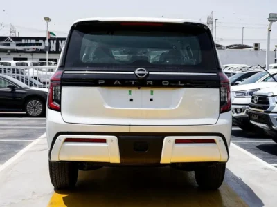 2026 Nissan Patrol XE 3.8 Litres V6 Petrol Engine White Black SUV GCC Specs Automatic