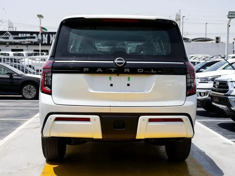 2026 Nissan Patrol XE 3.8 Litres V6 Petrol Engine White Black SUV GCC Specs Automatic