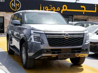 2026 Nissan Patrol XE 3.8 Litres V6 Petrol Engine Grey Black SUV GCC Specs Automatic