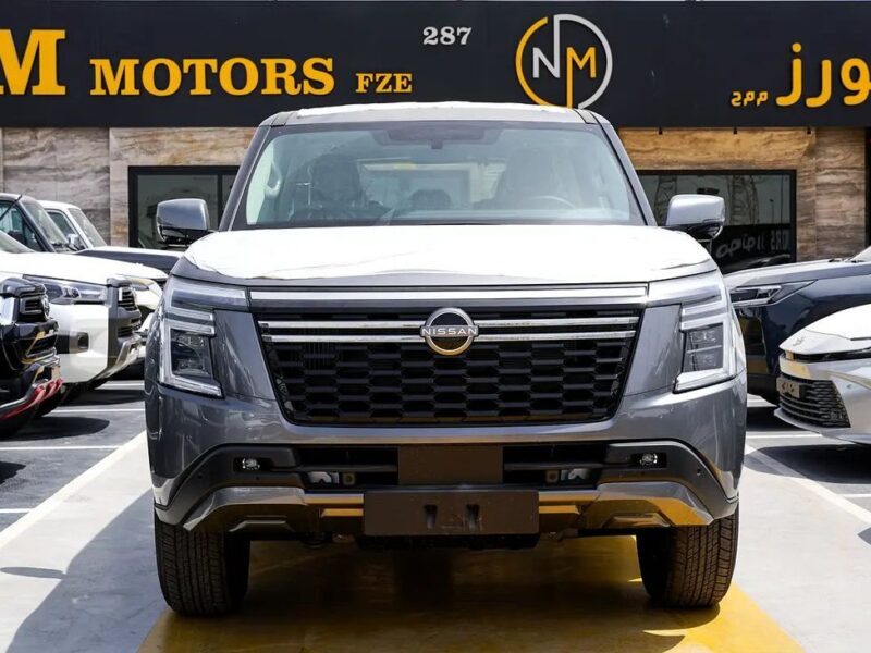 2026 Nissan Patrol XE 3.8 Litres V6 Petrol Engine Grey Black SUV GCC Specs Automatic