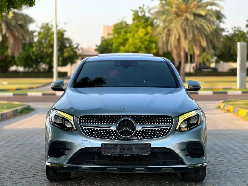 2018 Mercedes-Benz GLC Coupe GLC 250 4 Cylinders Petrol Engine Blue Red Coupe GCC Specs