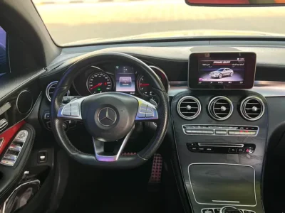 2018 Mercedes-Benz GLC Coupe GLC 250 4 Cylinders Petrol Engine Blue Red Coupe GCC Specs