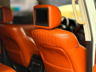 2019 Infiniti QX80 Limited Edition 5.6 Litres V8 Petrol Engine White Orange SUV GCC Specs
