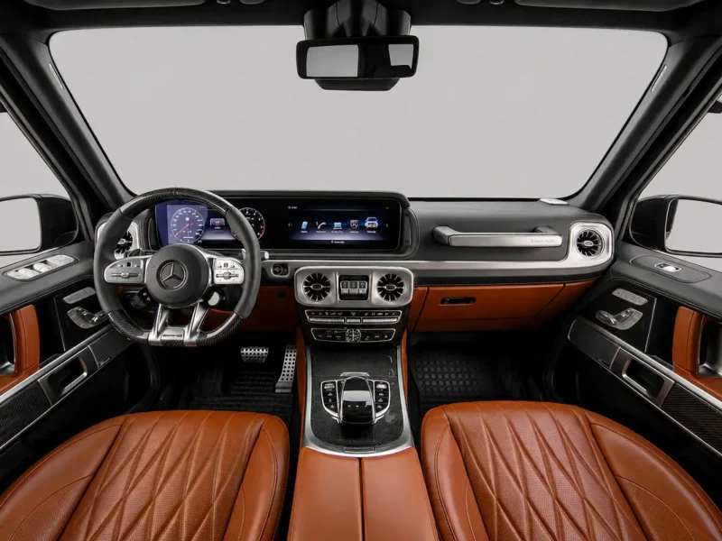 2023 Mercedes-Benz G-Class G 63 AMG 4.0L V8 Biturbo Engine Black Brown SUV GCC Specs