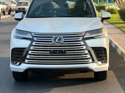 2026 Lexus LX600 Signature 3.5L 6 Cylinders Petrol Engine White Red SUV GCC Specs FULL OPTION