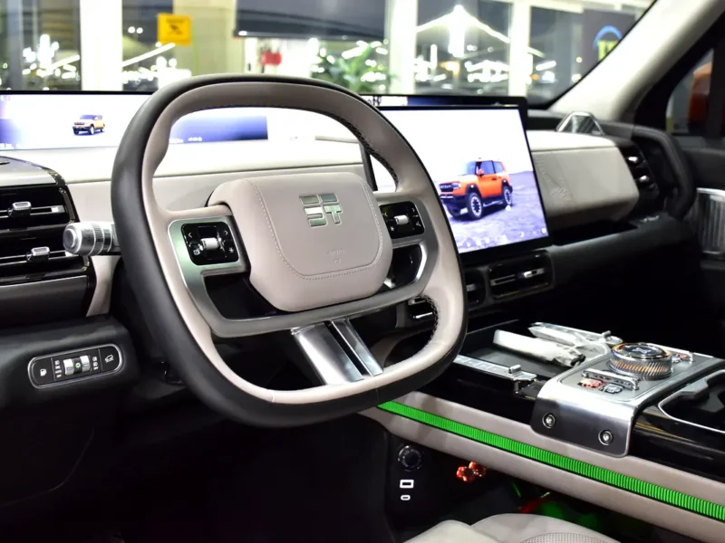 2026 Jetour G700 Flagship 4 Cylinders Plug-in Hybrid Orange Beige SUV GCC Specs Automatic