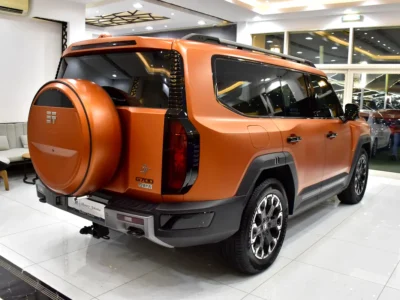 2026 Jetour G700 Flagship 4 Cylinders Plug-in Hybrid Orange Beige SUV GCC Specs Automatic