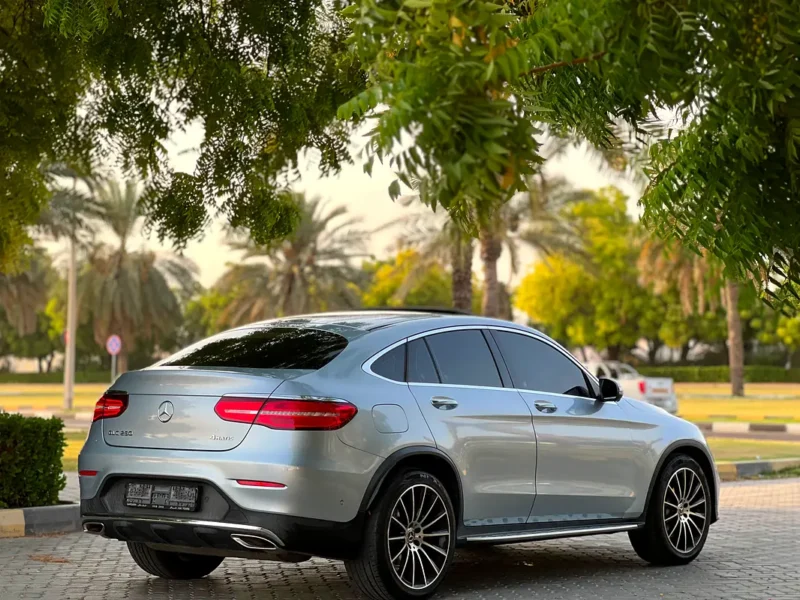 2018 Mercedes-Benz GLC Coupe GLC 250 4 Cylinders Petrol Engine Blue Red Coupe GCC Specs