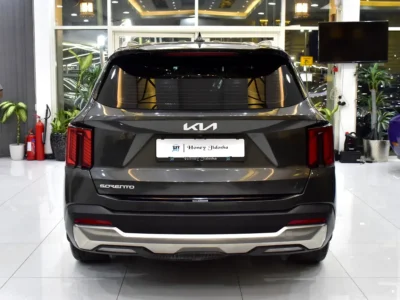 2024 Kia Sorento EX 4 Cylinders Petrol Engine Grey Black SUV GCC Specs Automatic
