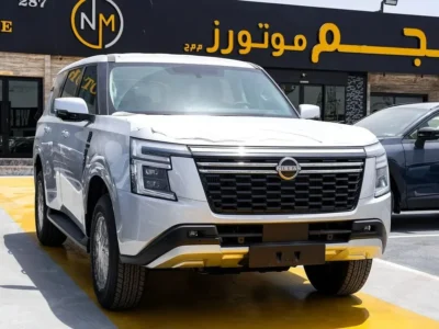 2026 Nissan Patrol LE T1 3.8 Litres V6 Petrol Engine Silver Black SUV GCC Specs Automatic