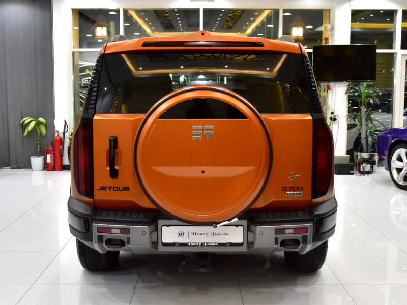 2026 Jetour G700 Flagship 4 Cylinders Plug-in Hybrid Orange Beige SUV GCC Specs Automatic