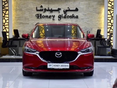 2023 Mazda 6 S Grade 4 Cylinders Petrol Engine Red Black Sedan GCC Specs Automatic