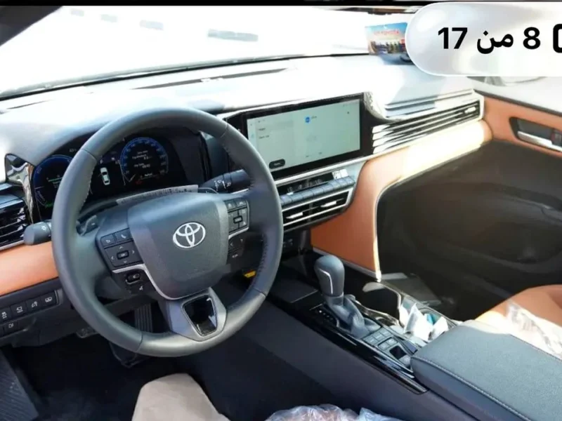 2026 Toyota Camry Lumiere 2.5 Litres 4 Cylinders HYBRID Engine Grey Tan Sedan GCC Specs
