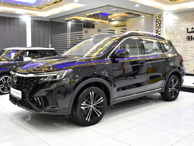 2023 MG RX5 Deluxe 4 Cylinders Petrol Engine Black Beige Crossover GCC Specs Automatic