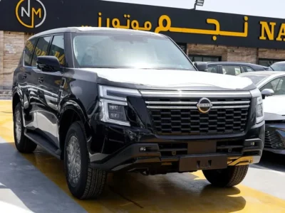 2026 Nissan Patrol XE 3.8 Litres V6 Petrol Engine Black SUV GCC Specs Automatic