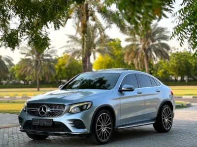 2018 Mercedes-Benz GLC Coupe GLC 250 4 Cylinders Petrol Engine Blue Red Coupe GCC Specs