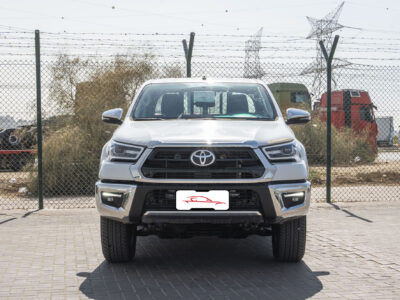 2026 Toyota Hilux DC 2.7 L 4 Cylinders Petrol Engine White Red Pickup Truck GCC Specs Automatic