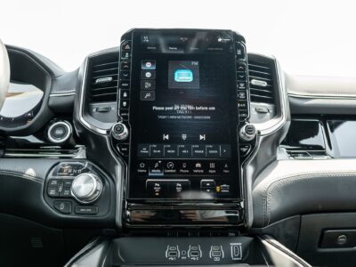 2025 RAM 1500 Limited 3.0 L Hurricane Inline‑six High-Output Twin-Turbo Engine Black Pickup Truck